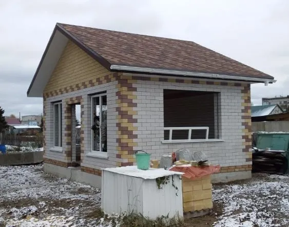 Кирпич силикатный Поревит одинарный лицевой пустотелый неокрашенный в Тюмени