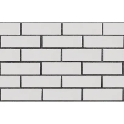 Кирпич клинкерный лицевой ЛСР Вернамо белый гладкий 0,7 НФ в Тюмени