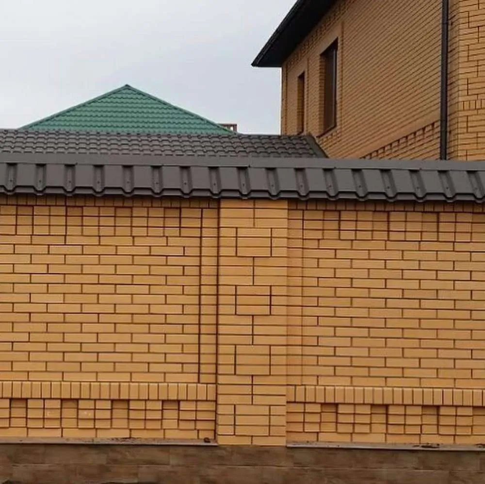 Кирпич керамический лицевой ЖКЗ соломенный гладкий 0,5 НФ – купить по низкой цене в Тюмени в интернет-магазине Стройснаб Кирпич керамический лицевой ЖКЗ соломенный гладкий 0,5 НФ в Тюмени