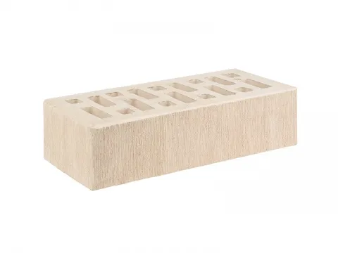 Кирпич керамический лицевой ОСМиБТ слоновая кость бархат 1,4 НФ в Тюмени