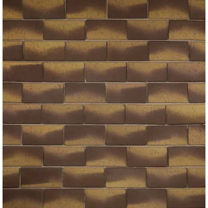 Плитка клинкерная тротуарная ЛСР Монако Золото коричневый Классик 200*100*50 в Тюмени