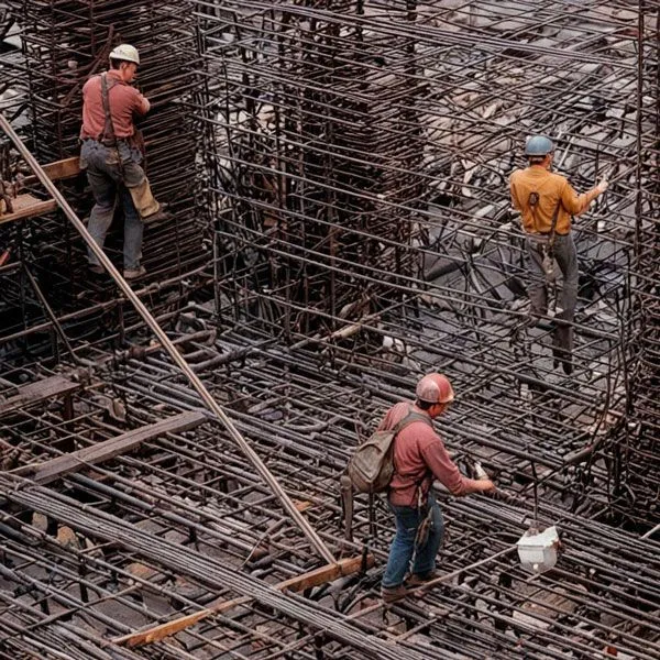 Арматурные работы при строительстве
