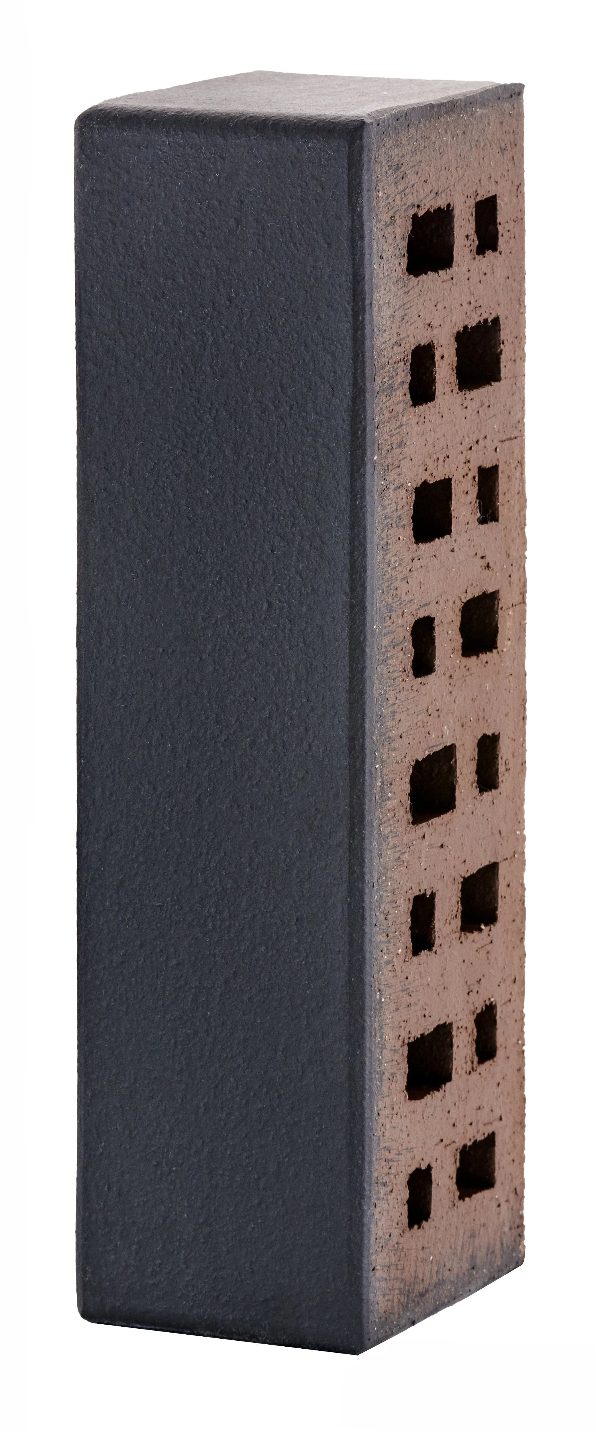 Кирпич клинкерный лицевой ЛСР Рейкьявик чёрный матовый гладкий 0,7 НФ – купить по низкой цене в Тюмени в интернет-магазине Стройснаб Кирпич клинкерный лицевой ЛСР Рейкьявик чёрный матовый гладкий 0,7 НФ в Тюмени