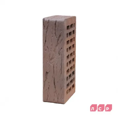 Кирпич керамический лицевой ЛСР светло-коричневый флеш рустик 1 НФ в Тюмени