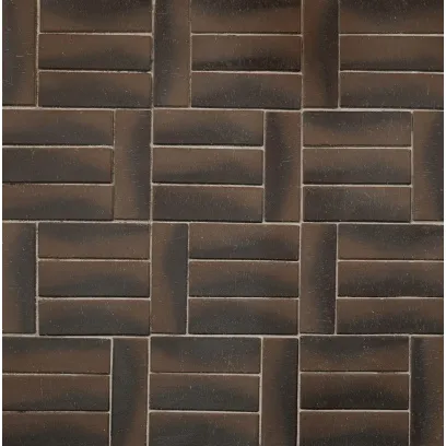 Плитка клинкерная тротуарная ЛСР Гамбург Бордо коричневый Лонг 250*80*50 в Тюмени