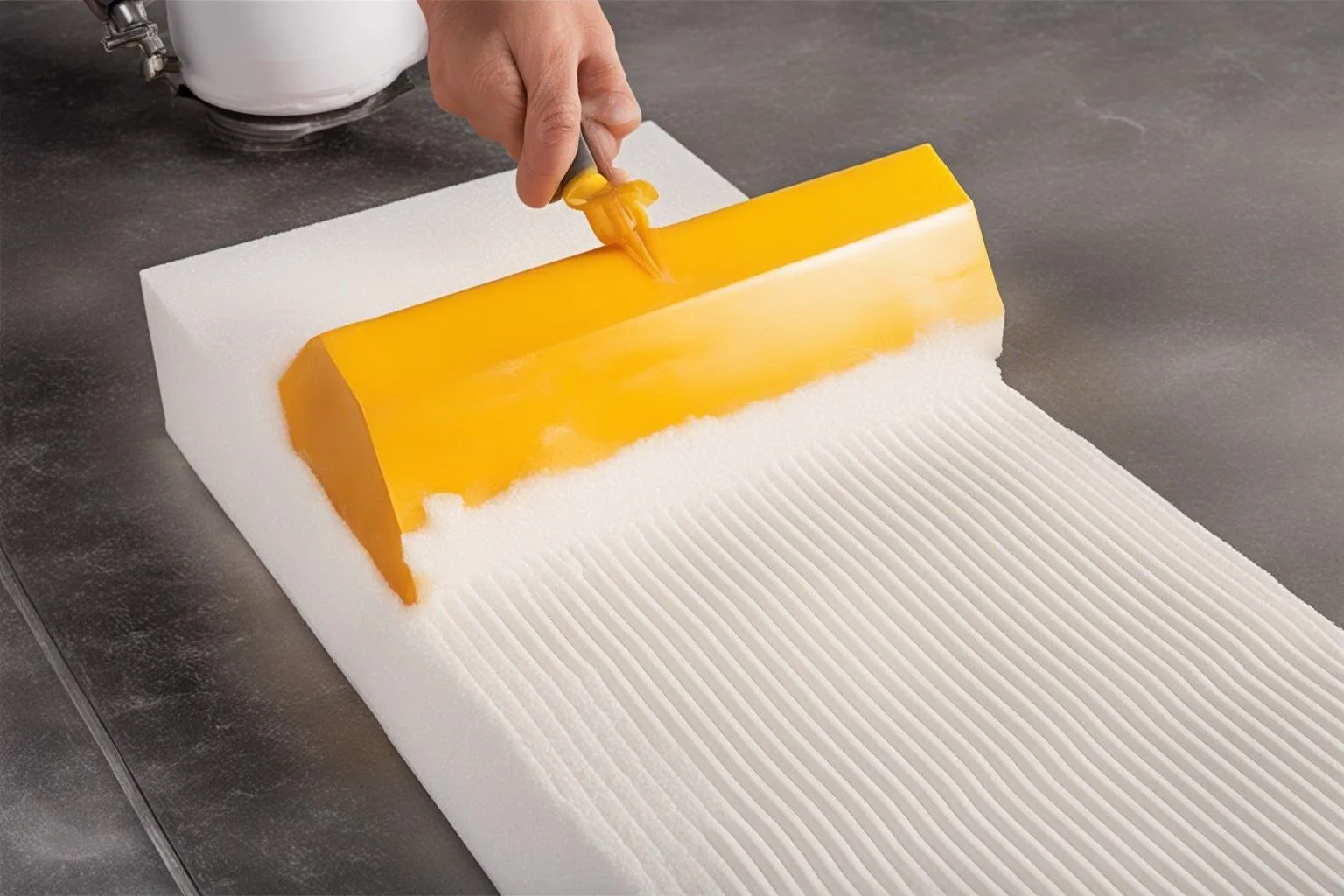 Как приготовить клеевой раствор и нанести клей на газоблок Как приготовить клеевой раствор и нанести клей на газоблок