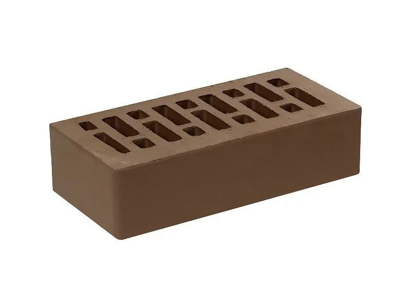 Кирпич керамический лицевой ОСМиБТ коричневый гладкий 1 НФ – купить по низкой цене в Тюмени в интернет-магазине Стройснаб Кирпич керамический лицевой ОСМиБТ коричневый гладкий 1 НФ в Тюмени