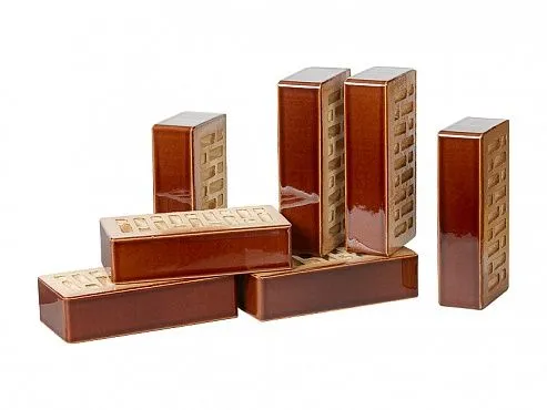 Кирпич керамический лицевой RECKE Glanz 1-48-01-0-00 1 НФ в Тюмени