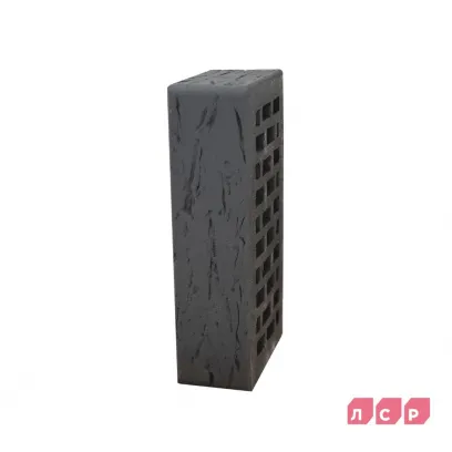 Кирпич керамический лицевой ЛСР графитовый рустик 1 НФ – купить по низкой цене в Тюмени в интернет-магазине Стройснаб Кирпич керамический лицевой ЛСР графитовый рустик 1 НФ в Тюмени