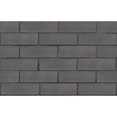 Кирпич клинкерный лицевой ЛСР Гетеборг графитовый гладкий 0,7 НФ в Тюмени