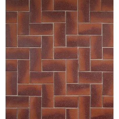 Плитка клинкерная тротуарная ЛСР Манчестер Бордо красный Классик 200*100*50 в Тюмени