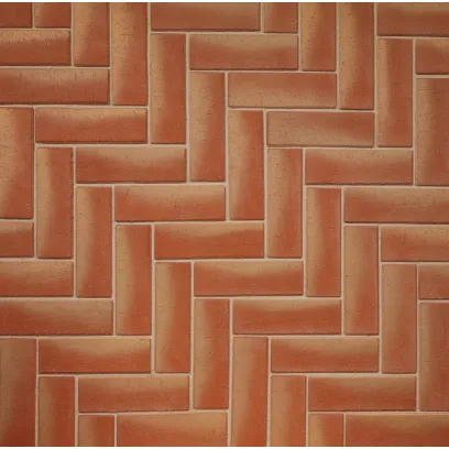 Плитка клинкерная тротуарная ЛСР Канны Золото красный Лонг 250*80*50 в Тюмени