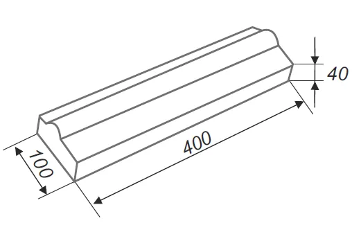 Карниз прямой арт. АК1 в Тюмени
