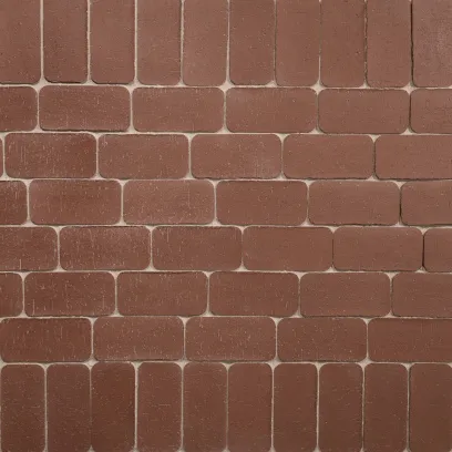 Плитка клинкерная тротуарная ЛСР Мюнхен коричневый Классик R 200*100*50 в Тюмени