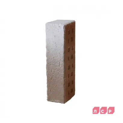 Кирпич клинкерный лицевой ЛСР Нарвик коричневый с белым флеш винтаж 0,7 НФ в Тюмени