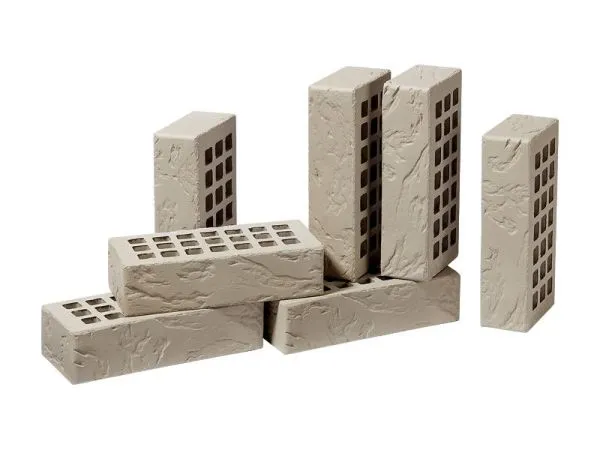 Кирпич керамический лицевой ЖКЗ серый рустик 1 НФ в Тюмени