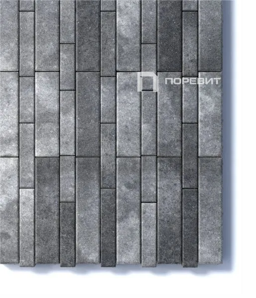 Тротуарная плитка Поревит Колормикс гладкий "РИГЕЛЬ" 10.Псм.8 (Антрацит) Тротуарная плитка Поревит Колормикс гладкий "РИГЕЛЬ" 10.Псм.8 (Антрацит)