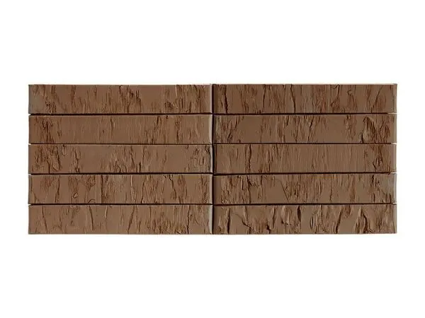 Кирпич керамический лицевой ЖКЗ тёмно-коричневый скала ригельный в Тюмени