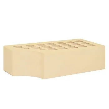 Кирпич керамический лицевой ЖКЗ соломенный гладкий КФ-1 фигурный 1 НФ в Тюмени