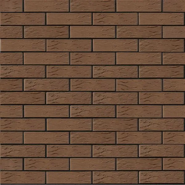 Кирпич керамический лицевой ОСМиБТ коричневый рустик 0,7 НФ в Тюмени