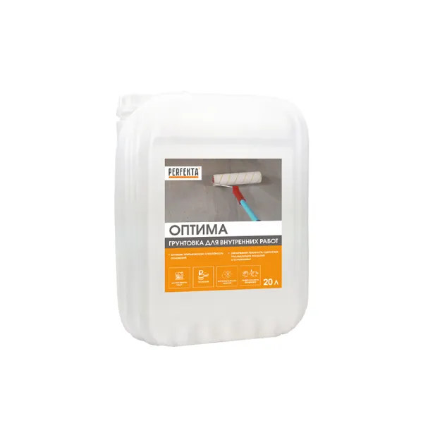 PERFEKTA Грунтовка для внутренних работ Оптима, 20 л