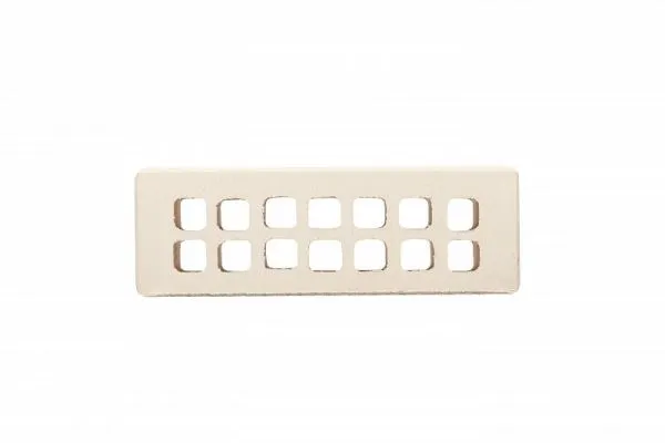 Кирпич керамический лицевой ЖКЗ белый гладкий 0,7 НФ в Тюмени