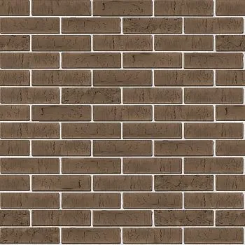 Кирпич керамический лицевой ЖКЗ тёмно-коричневый скала 0,7 НФ в Тюмени