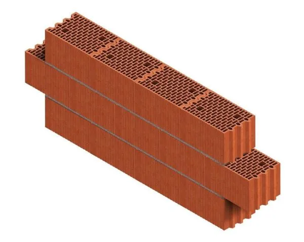 Керамический поризованный блок Porotherm 25 10,7 НФ – купить по низкой цене в Тюмени в интернет-магазине Стройснаб Керамический поризованный блок Porotherm 25 10,7 НФ в Тюмени