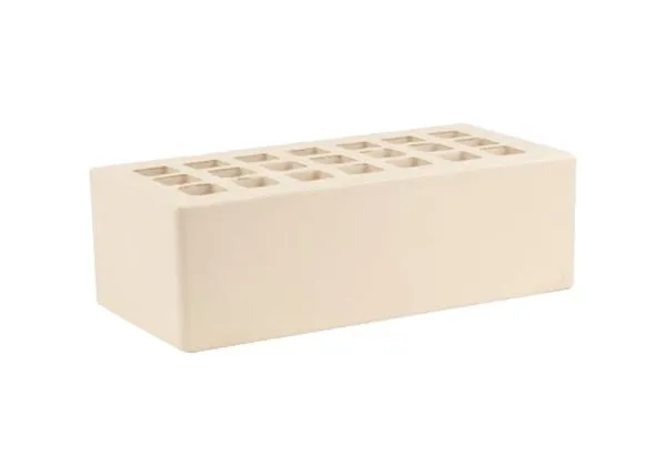 Кирпич керамический лицевой ЖКЗ слоновая кость гладкий 1,4 НФ в Тюмени