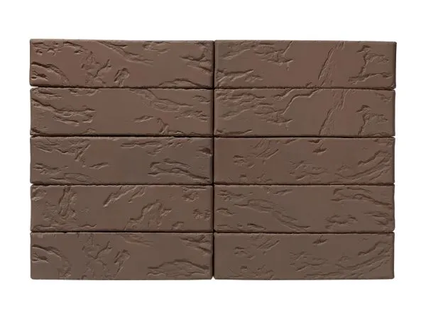 Кирпич керамический лицевой ЖКЗ тёмно-коричневый рустик 1,4 НФ – купить по низкой цене в Тюмени в интернет-магазине Стройснаб Кирпич керамический лицевой ЖКЗ тёмно-коричневый рустик 1,4 НФ в Тюмени