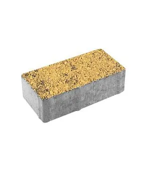 Тротуарная плитка Поревит Колормикс гранит "ПРЯМОУГОЛЬНИК" Б.2.П.6 в Тюмени