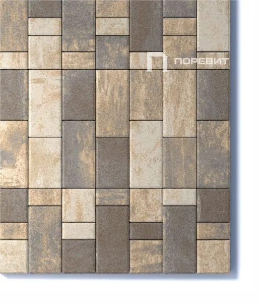 Тротуарная плитка Поревит Колормикс гладкий "УРБАН" Б.2.Фсм.6 (Доломит) Тротуарная плитка Поревит Колормикс гладкий "УРБАН" Б.2.Фсм.6 (Доломит)