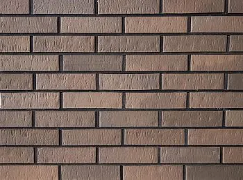 Клинкер фасадный Керма Premium Klinker одинарный Коричневый риф в Тюмени