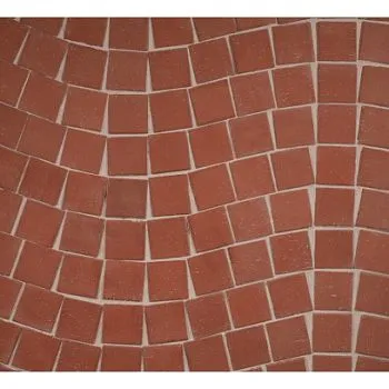 Плитка клинкерная тротуарная ЛСР Эдинбург темно-красный Квадро (под распил) 100*100*50 в Тюмени