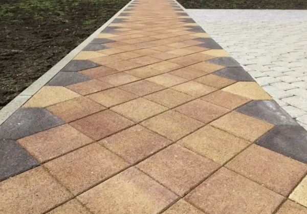 Тротуарная плитка Поревит Колормикс гладкий "КВАДРАТ" Б.1.К.6 – купить по низкой цене в Тюмени в интернет-магазине Стройснаб Тротуарная плитка Поревит Колормикс гладкий "КВАДРАТ" Б.1.К.6 в Тюмени