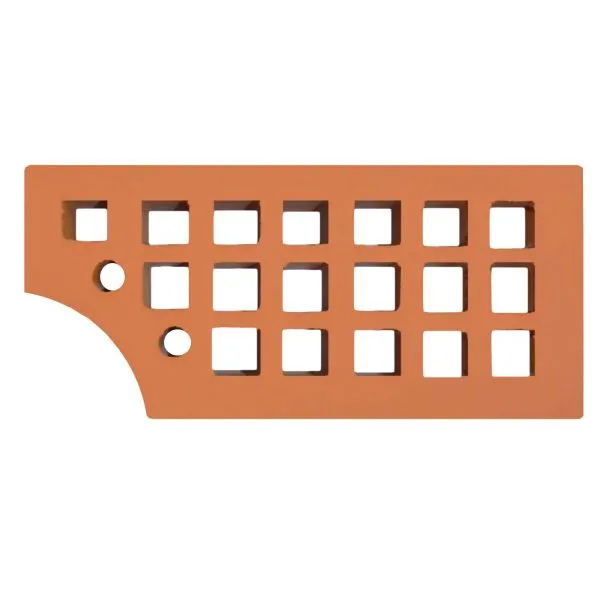 Кирпич керамический лицевой ЖКЗ красный гладкий КФ-1 фигурный 1 НФ – купить по низкой цене в Тюмени в интернет-магазине Стройснаб Кирпич керамический лицевой ЖКЗ красный гладкий КФ-1 фигурный 1 НФ в Тюмени