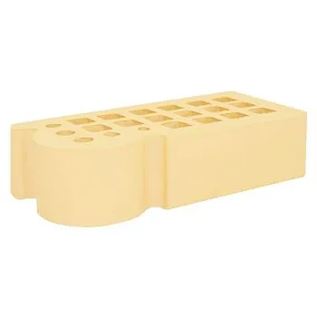 Кирпич керамический лицевой ЖКЗ соломенный гладкий КФ-3 фигурный 1,4 НФ – купить по низкой цене в Тюмени в интернет-магазине Стройснаб Кирпич керамический лицевой ЖКЗ соломенный гладкий КФ-3 фигурный 1,4 НФ в Тюмени