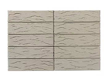 Кирпич керамический лицевой ОСМиБТ серый рустик 1 НФ в Тюмени