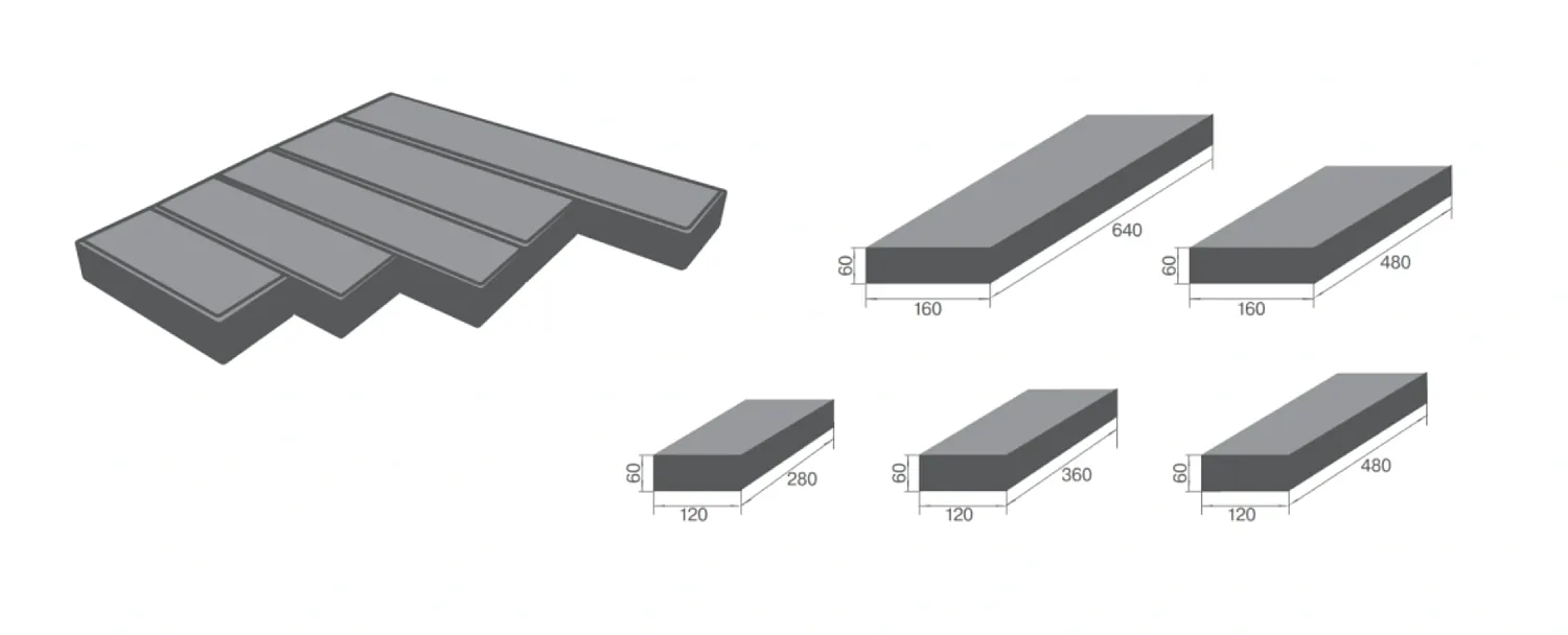 Тротуарная плитка BRAER Домино Тротуарная плитка BRAER Домино