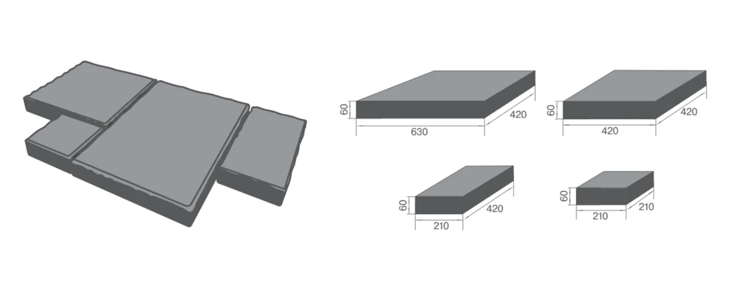 Тротуарная плитка BRAER Патио Тротуарная плитка BRAER Патио