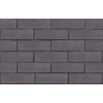 Кирпич клинкерный лицевой ЛСР Гетеборг графитовый гладкий 0,7 НФ в Тюмени