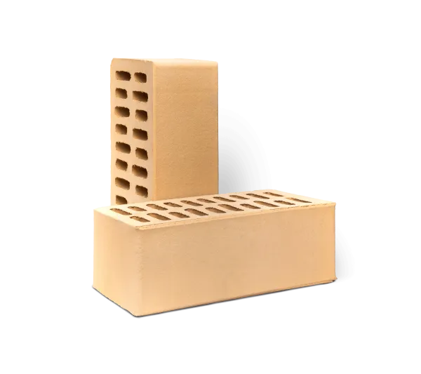 Кирпич керамический ВЗКСМ утолщенный Слоновая Кость гладкий в Тюмени