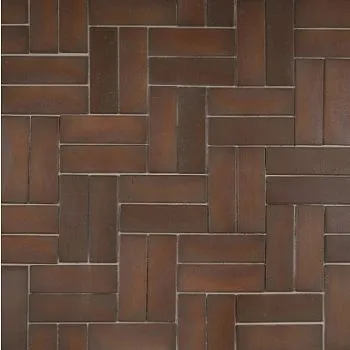 Плитка клинкерная тротуарная ЛСР Милан Бордо темно-красный флеш Лонг 250*80*50 в Тюмени