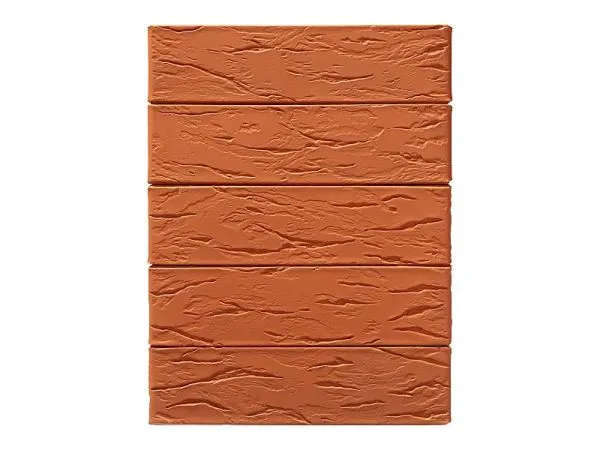 Кирпич керамический лицевой ОСМиБТ красный рустик 1 НФ в Тюмени