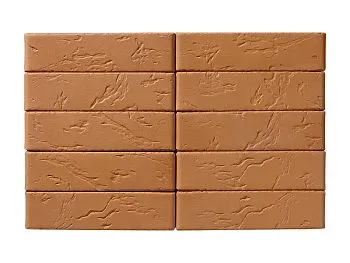 Кирпич керамический лицевой ЖКЗ крафт рустик 0,7 НФ – купить по низкой цене в Тюмени в интернет-магазине Стройснаб Кирпич керамический лицевой ЖКЗ крафт рустик 0,7 НФ в Тюмени
