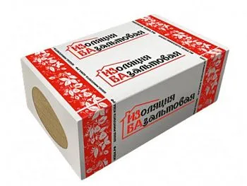 Утеплитель Изба Венти 80кг/м³ 1000х600х100мм 4шт, 2,4м2