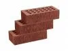 Кирпич керамический лицевой ЖКЗ терракотовый бархат 1 НФ в Тюмени