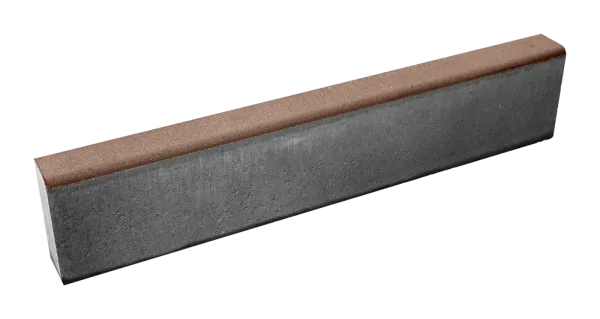 Коричневый на сером