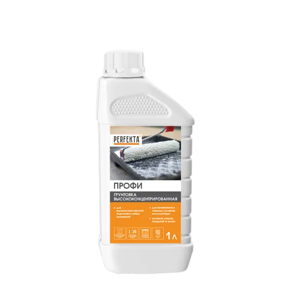 PERFEKTA Грунтовка высококонцентрированная Профи, 1 л