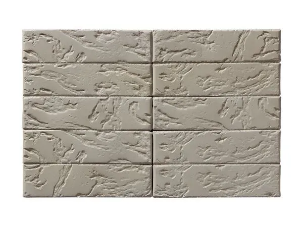 Кирпич керамический лицевой ЖКЗ серый рустик 1 НФ в Тюмени